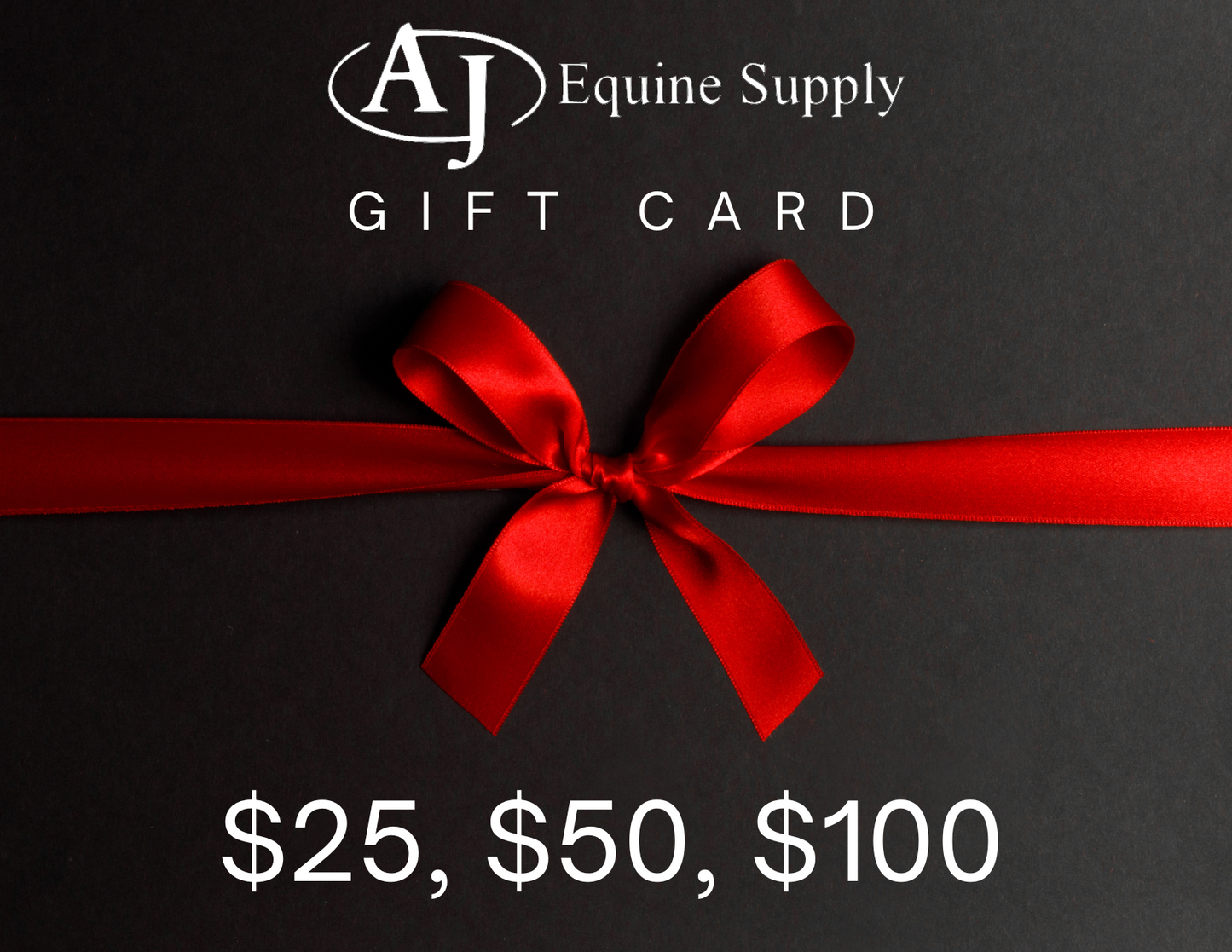 AJ Equine Supply Gift Card