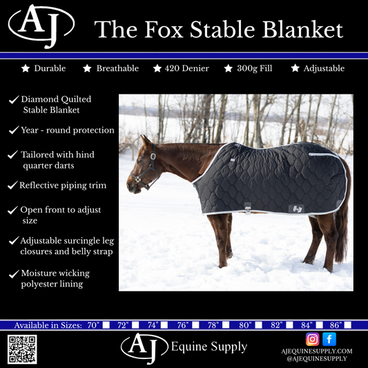 The Fox Stable Blanket
