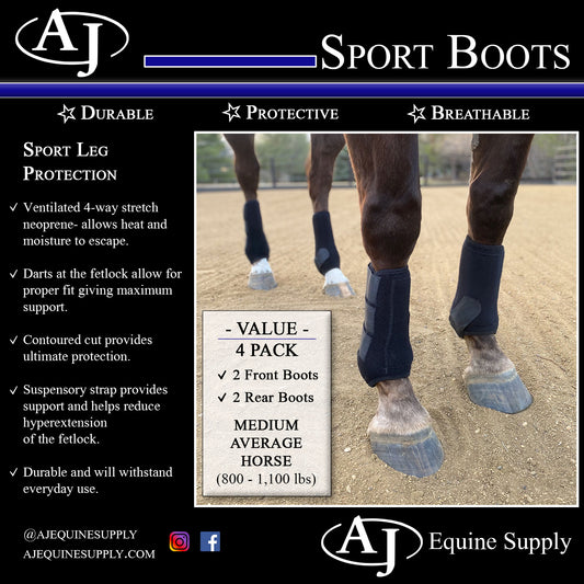 Sport Boots (4 Pack)