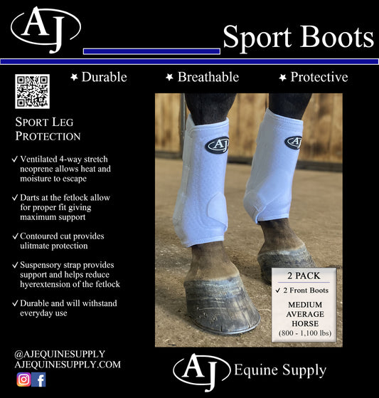 Sport Boot (2 Pack) White