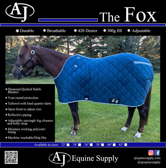 The Fox Stable Blanket